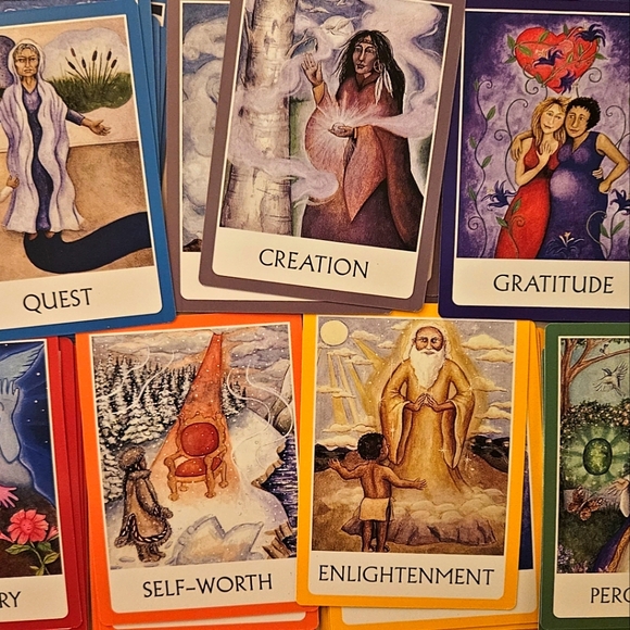 ☆♡◇Chakra Wisdom Oracle Cards◇♡☆ by Tori Hartman - Picture 5 of 6